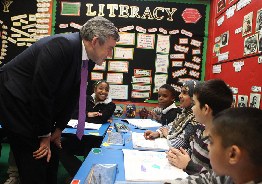 Commercial photography Commercial photograph of the Prime Minister Gordon Brown