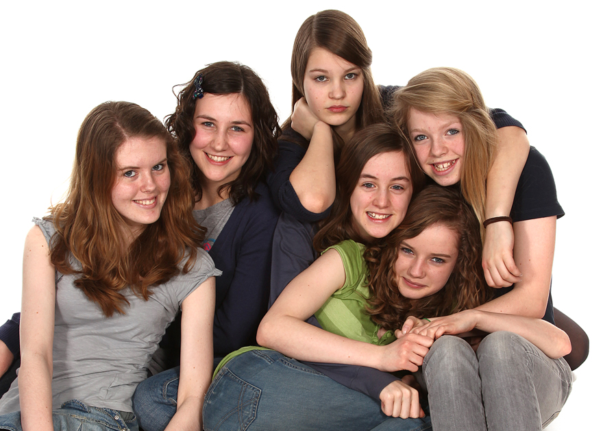 Teenage Studio Photography Pre-teen and teenager party photo shoots