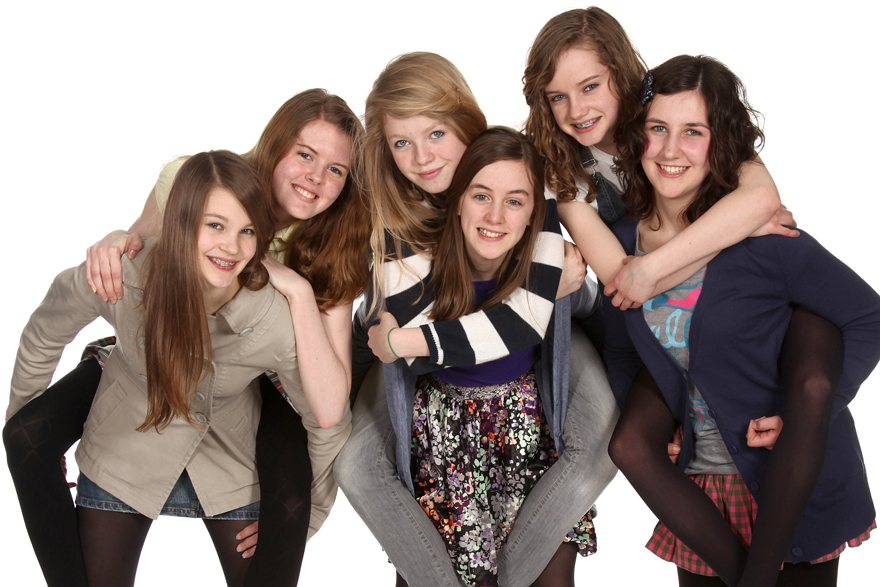 Teenage Studio Photography Pre-teen and teenager party photo shoots